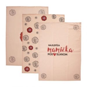 Orion Kuchynská utierka Najlepšia mamička 3ks 3
