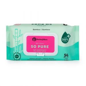 Petite&Mars Vlhčené obrúsky So Pure 56ks 8