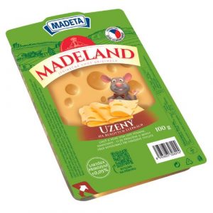Syr Madeland údený 44 % plátky 100g Madeta 5
