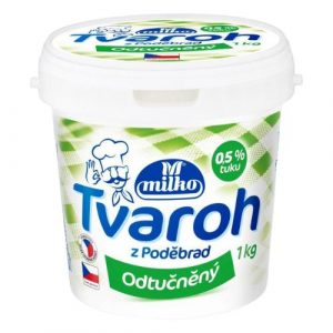 Tvaroh odtučnený jemný 1000g Milko 9