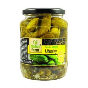 Uhorky sterilizované 4-7cm 680g Natur Farm 13