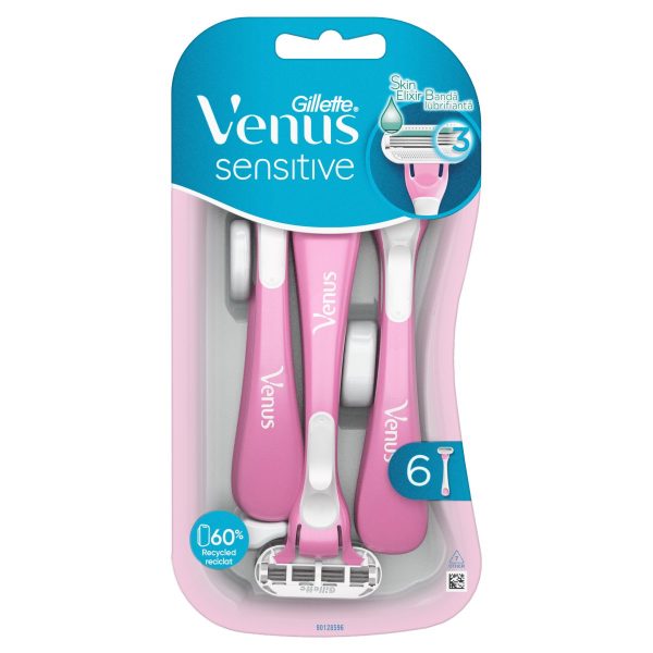 Gillette Venus Sensitive holiaci strojček 6ks 1