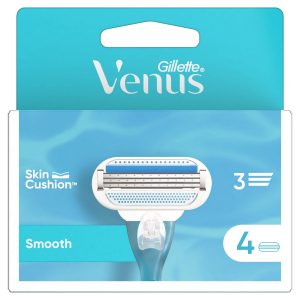 Gillette Venus Smooth holiace hlavice 4ks 4