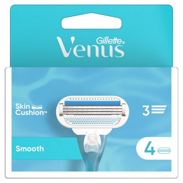 Gillette Venus Smooth holiace hlavice 4ks 1