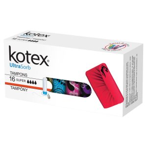 Dámske tampóny Kotex Ultra Sorb Super 16 ks 16