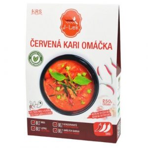 Kari omáčka červená 250g J-Lek 15