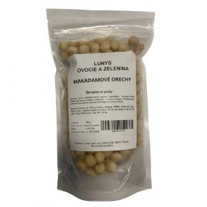 Makadamové orechy 500g Lunys 22