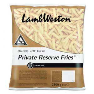 Mr.Hranolky so šupkou Private Reserve Skin On Fries 11x11mm (F07) 2,5kg LW 20