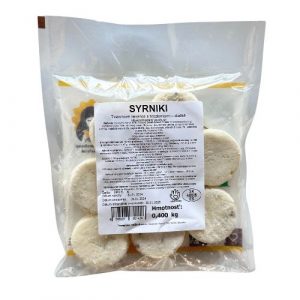 Mr.Syrniki tvarohové s hrozienkami 400g NTK 2