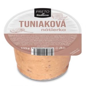 Nátierka Tuniaková 135g PRETO Radoma VÝPREDAJ 8 Nátierka Tuniaková 135g PRETO Radoma VÝPREDAJ 8