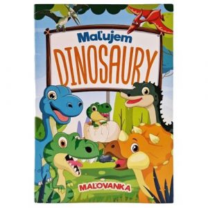 Omaľovánka Maľujem Dinosaury 4