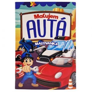Omaľovánka Maľujem autá 3