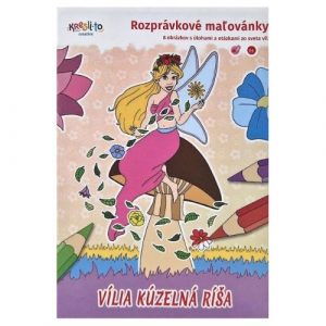 Omaľovánka Vília kúzelná ríša 19