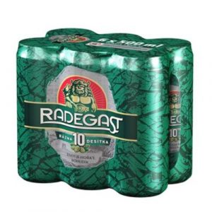 Pivo Radegast Rázná 10 6x500ml *ZO 5