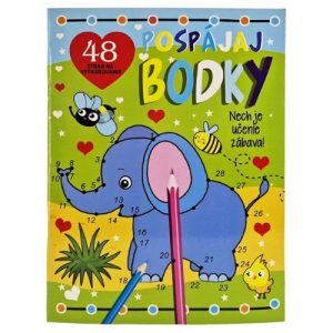 Pospájaj bodky 48 strán na vyfarbovanie 14