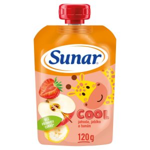 Sunar Cool kapsička Jahoda, banán, jablko 120g 19