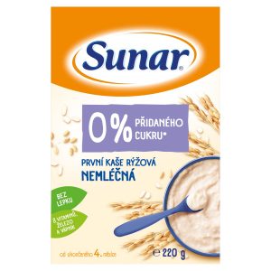 Sunar nemliečna kaša prvá ryžová 220g 17