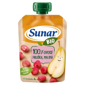 Sunar Bio kapsička Hruška, malina 100g 14