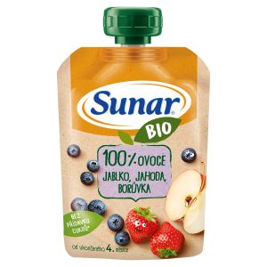 Sunar Bio kapsička Jablko,jahoda,čučoriedka 100g 17 Sunar Bio kapsička Jablko,jahoda,čučoriedka 100g 17