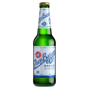 Pivo Zlatý Bažant 0,0% svetlé 330ml sklo 14