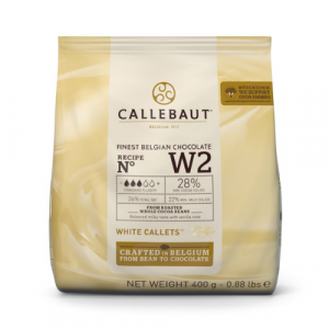 Čokoláda biela 28% CALLEBAUT 400g 6