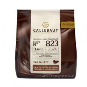 Čokoláda mliečna 33,6% CALLEBAUT 400g 8