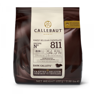 Čokoláda tmavá 54,5% CALLEBAUT 400g 11