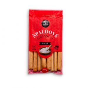 Happylife Bio Grissini špaldové slané 100g 1
