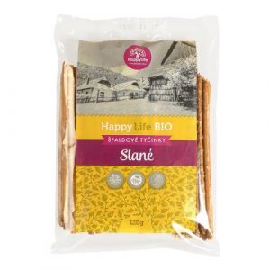 Happylife Bio Tyčinky špaldové slané 120g 5