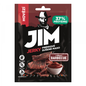 Jim Jerky hovädzie s príchuťou BBQ 23g 53