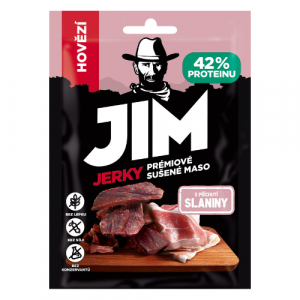 Jim Jerky hovädzie so slaninovou príchuťou 23g 54 Jim Jerky hovädzie so slaninovou príchuťou 23g 54