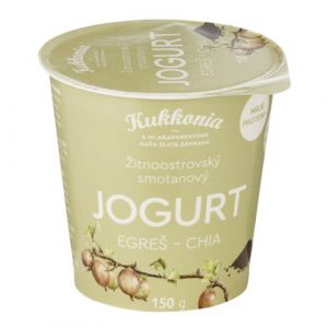Jogurt egreš-chia 150g Kukkonia 17