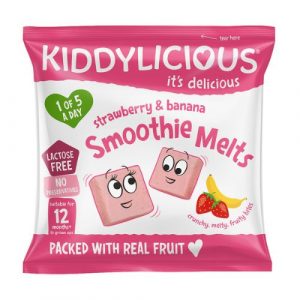 Kiddylicious vankúšiky jahoda & banán 6g 22