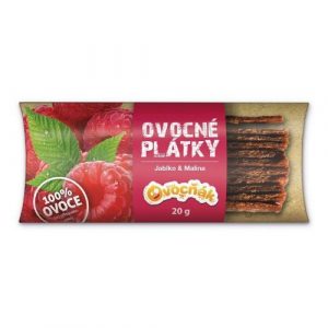 Ovocňák ovocné plátky Jablko-Malina 20g 23