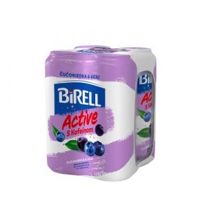 Pivo Birell Active Čučoriedka 4x500ml *ZO 19