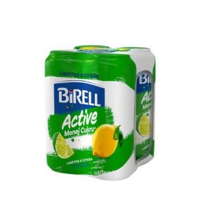 Pivo Birell Active Limetka & Citrón 4x500ml *ZO 20