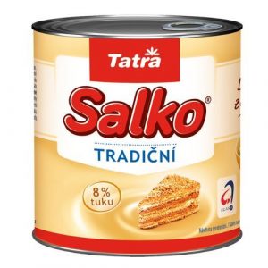 Salko kondenzované mlieko slad. TATRA 1000g 12