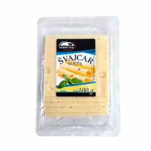 Syr Švajcar 45% plátky 100g Dobrý syr 7
