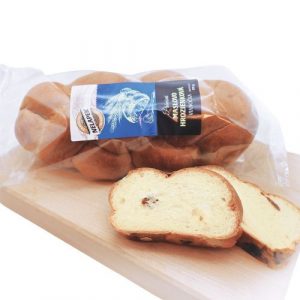 Vianočka Prémiová maslovo-hrozienková 350g Nelapek 6
