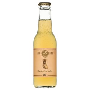 Three cents soda pineapple 200ml 6