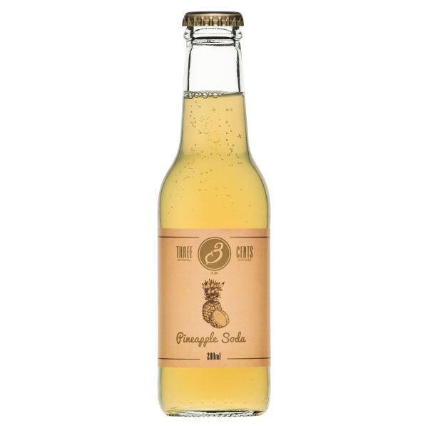 Three cents soda pineapple 200ml 1