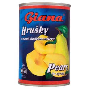 Kompót Hrušky polené lúpané 425ml Giana 21