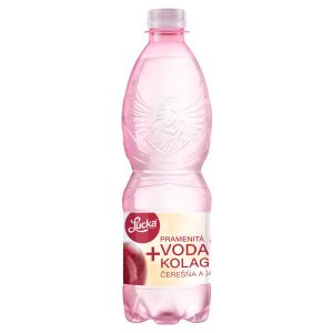 Lucka pramenitá voda kolagén čerešňa 0,5l*ZO 79