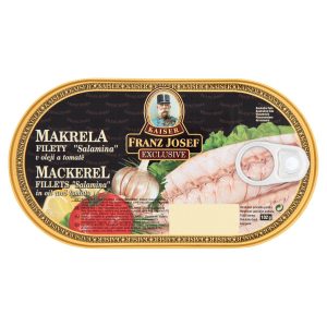Makrelové filety salamina 170g Franz Josef 10