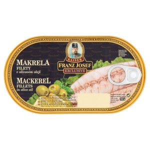 Makrelové filety v olivovom oleji 170g Franz Josef 12