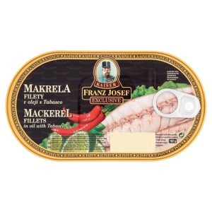 Makrelové filety tabacso 170g Franz Josef 11