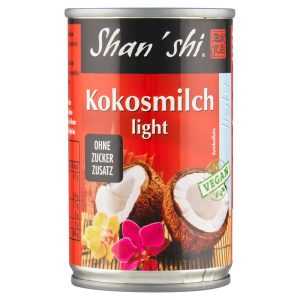 Mlieko kokosové light 165ml Shan'shi 7