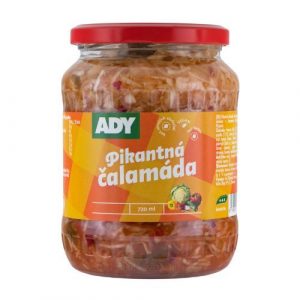 Čalamáda pikantná 720ml (620g) Ady 12