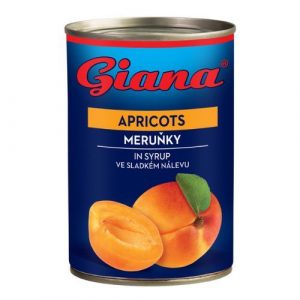 Kompót Marhule polené lúpané 425ml Giana 7