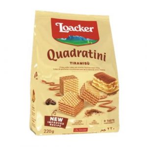 Loacker Quadratini oblátky Tiramisu 220g 9